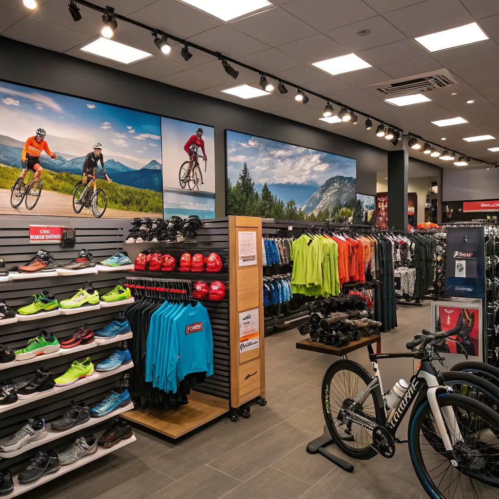 Sporting Goods Store Interior